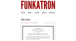 Desktop Screenshot of funkatron.com